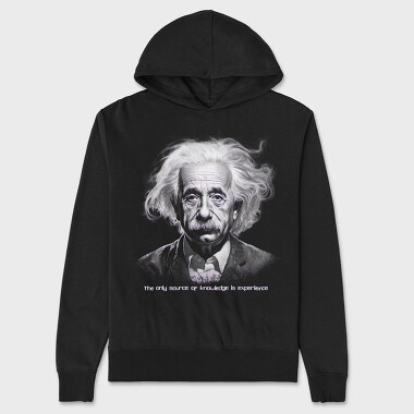 Einstein Phrase, Hanorac Oversize Barbati (Unisex)