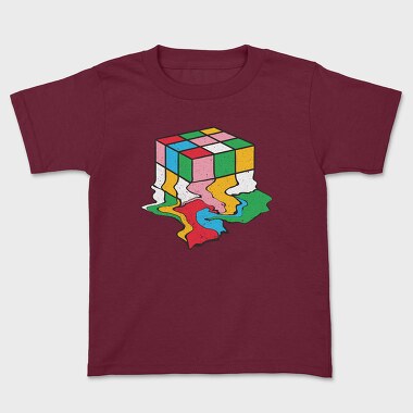 Melting Rubiks Cube, Tricou Copii