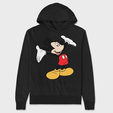 Cartoon Retro Mickey Mouse 6, Hanorac Oversize Barbati (Unisex)