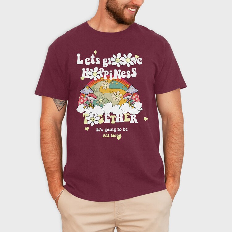 Happy Together Vibes, Tricou Barbati (Unisex)