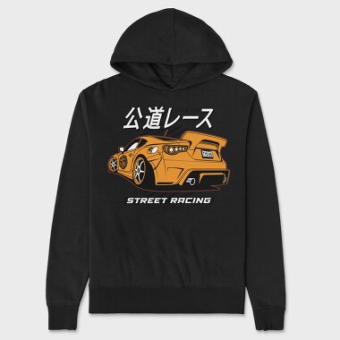 Street Race Tokyo, Hanorac Oversize Barbati (Unisex)