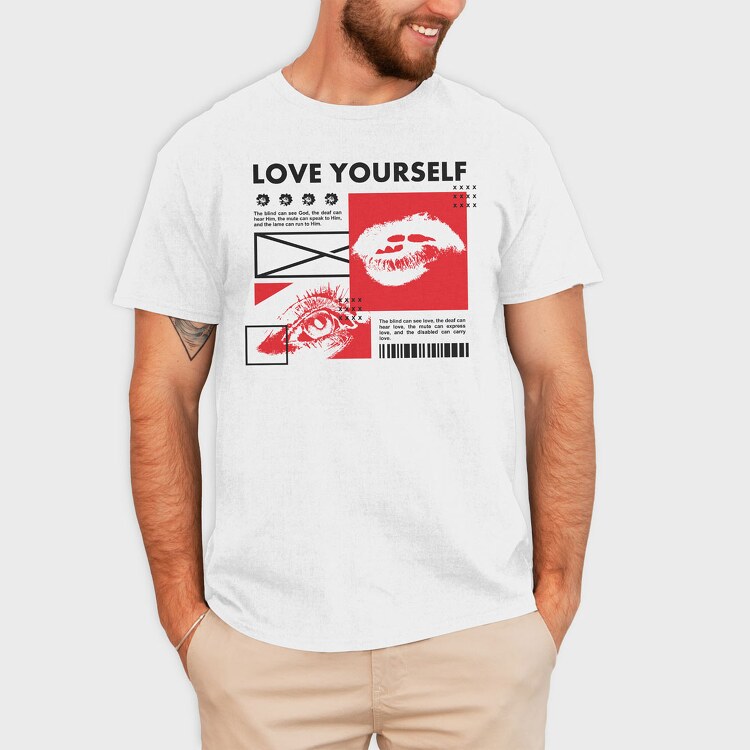 Love Yourself 1, Tricou Barbati (Unisex)