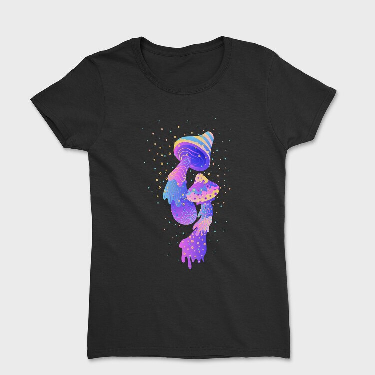Psychedelics Mushrooms, Tricou Femei