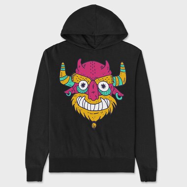 Monster Faces 3, Hanorac Oversize Barbati (Unisex)