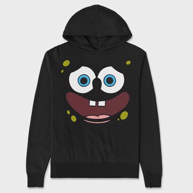 SpongeBob face 15, Hanorac Oversize Barbati (Unisex)