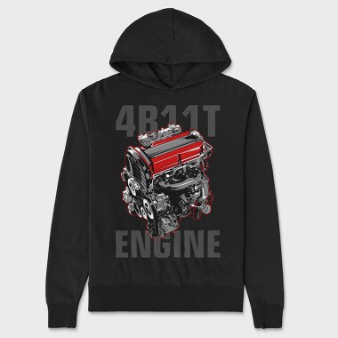 4B 11T EVO, Hanorac Oversize Barbati (Unisex)