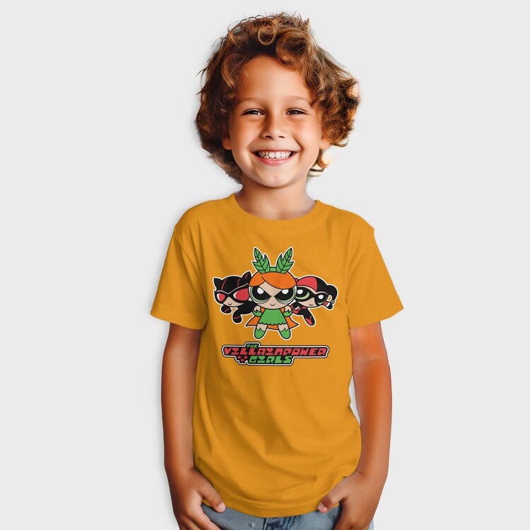 The Powerpuff Girls Catwoman Harley, Tricou Copii