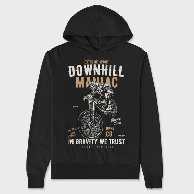 Downhill Maniac, Hanorac Oversize Barbati (Unisex)