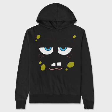 SpongeBob face 5, Hanorac Oversize Barbati (Unisex)