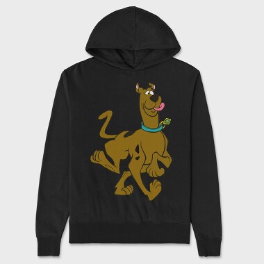 Cartoon Retro Scooby Doo 5, Hanorac Oversize Barbati (Unisex)