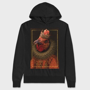 Poster Chick Queen, Hanorac Oversize Barbati (Unisex)