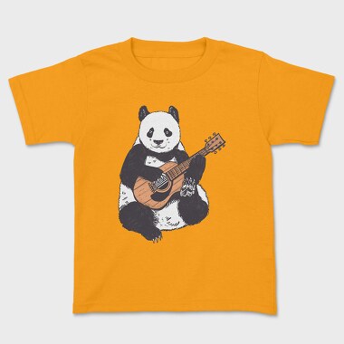 Tricou Copii, Guitar Panda