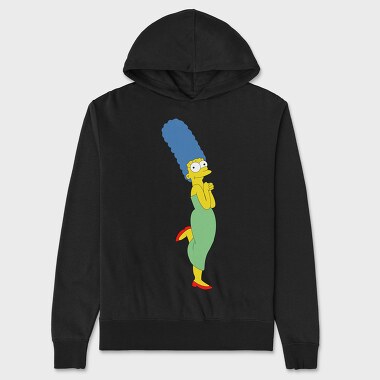 Cartoon Retro the Simpsons 2, Hanorac Oversize Barbati (Unisex)