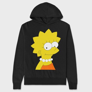 Cartoon Retro the Simpsons 4, Hanorac Oversize Barbati (Unisex)