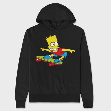 Cartoon Retro the Simpsons 5, Hanorac Oversize Barbati (Unisex)