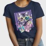 Popcorn Cat Vibes, Tricou Femei