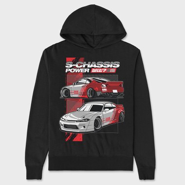 S15 Rocket Bunny, Hanorac Oversize Barbati (Unisex)