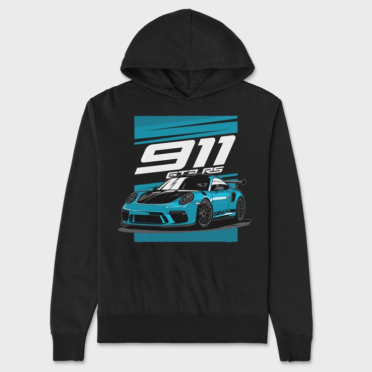 911 GT3 RS, Hanorac Oversize Barbati (Unisex)