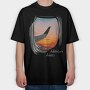 Skyview Adventure, Tricou Oversize Barbati (Unisex)