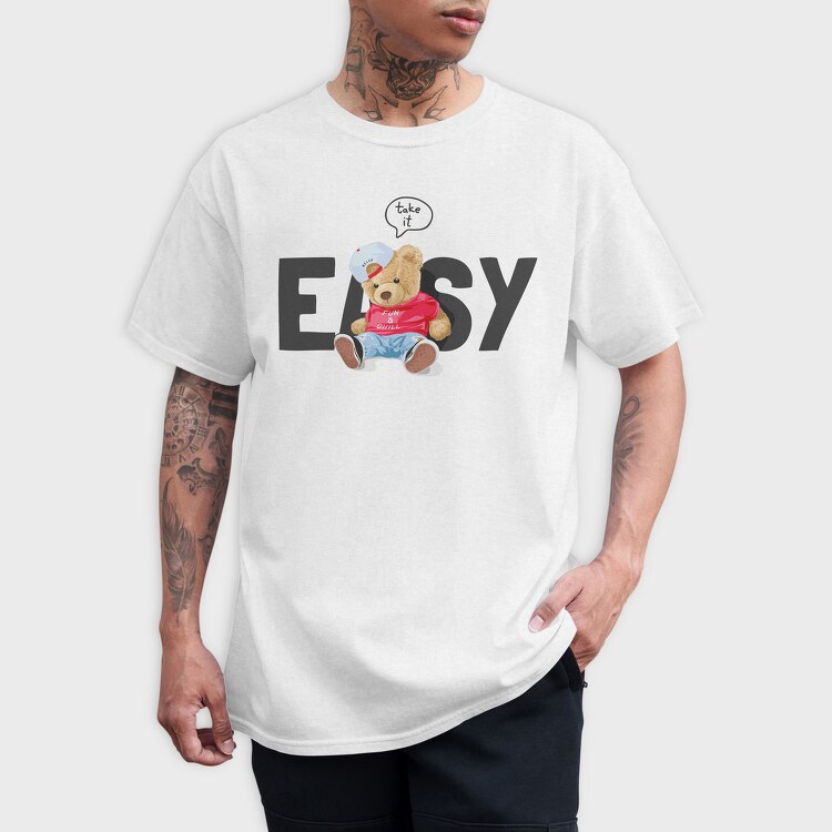 Teddy Chill Vibes, Tricou Barbati (Unisex)