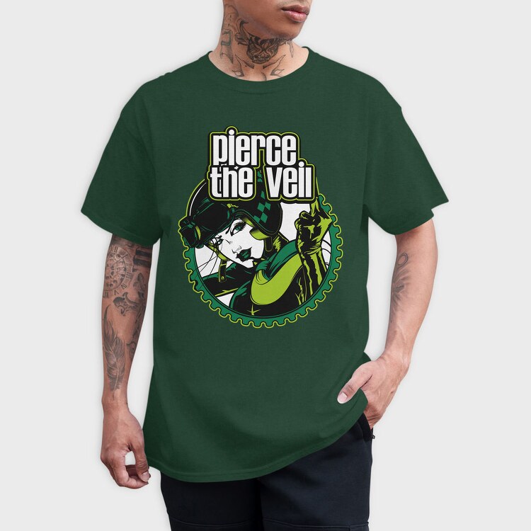 Piercing Veil Mystery, Tricou Barbati (Unisex)