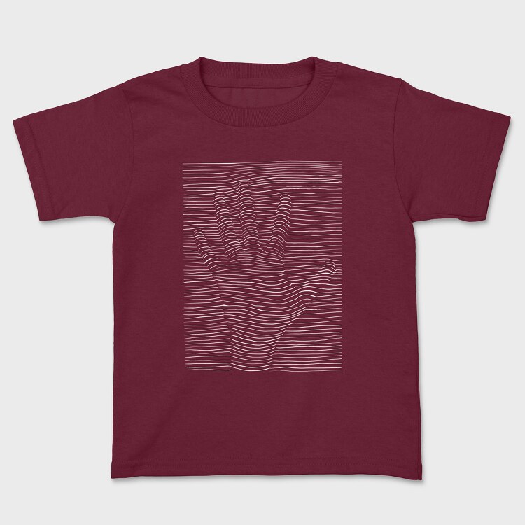 3D illusion Hand, Tricou Copii
