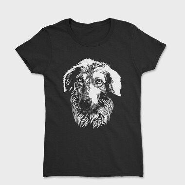 Borzoi Dog, Tricou Femei