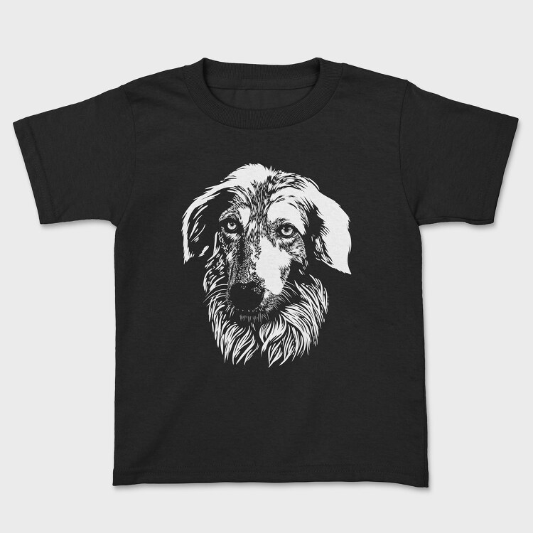 Borzoi Dog, Tricou Copii