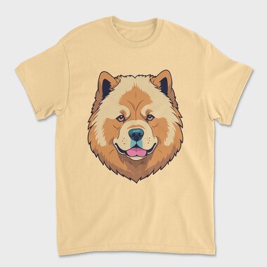 Chow Chow, Tricou Barbati (Unisex)