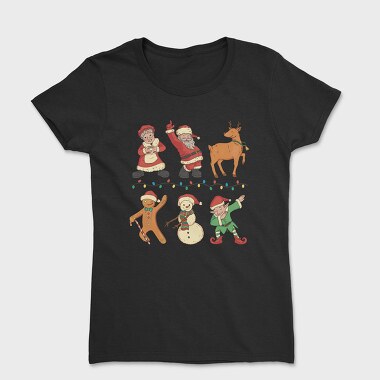 Christmas Characters Dancing, Tricou Femei