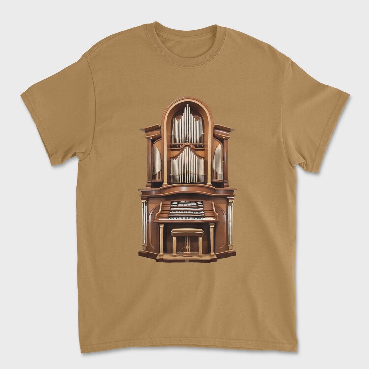 Church organ, Tricou Barbati (Unisex)