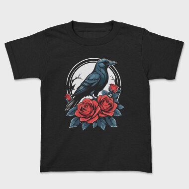 Crow and Roses, Tricou Copii