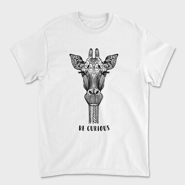 Giraffe Mandala, Tricou Barbati (Unisex)