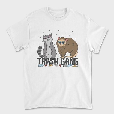 Racoon and Possum Trash Gang, Tricou Barbati (Unisex)