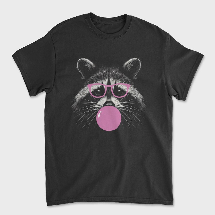 racoon bubblegum, Tricou Barbati (Unisex)