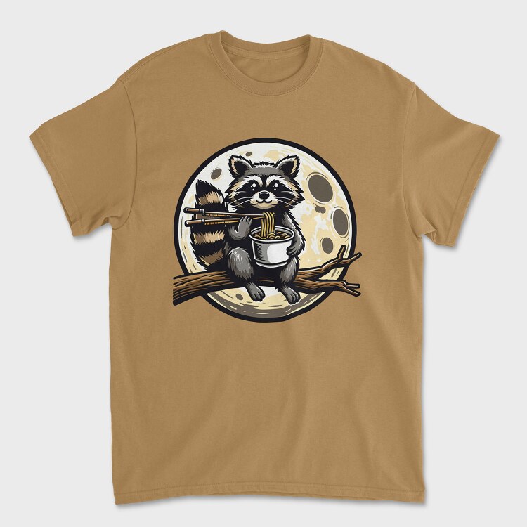 Racoon Noodles, Tricou Barbati (Unisex)