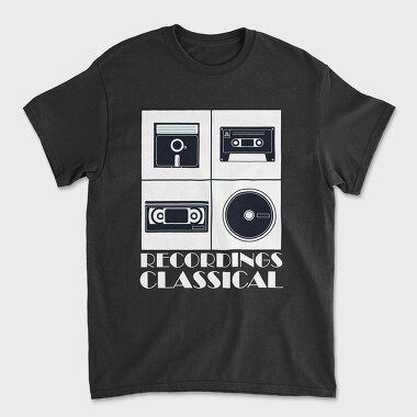 Recordings Classical, Tricou Barbati (Unisex)