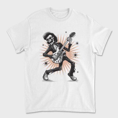 Rock Skeleton, Tricou Barbati (Unisex)