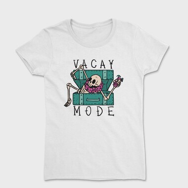 Skeleton Vacay, Tricou Femei