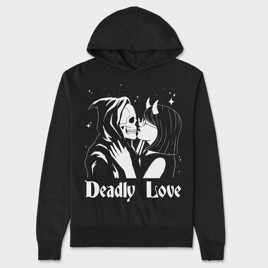 Deadly Love, Hanorac Oversize Barbati (Unisex)