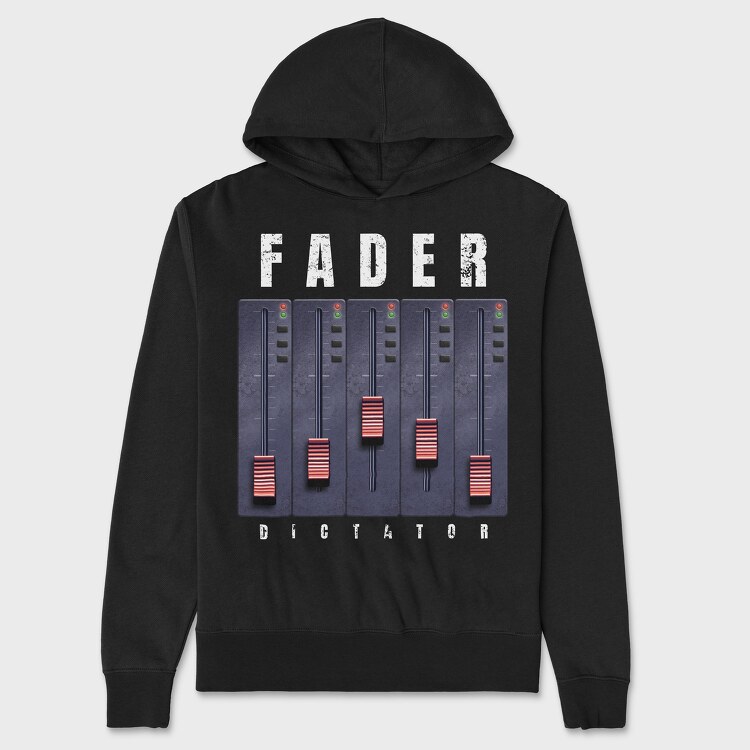 Fader Dictator, Hanorac Oversize Barbati (Unisex)