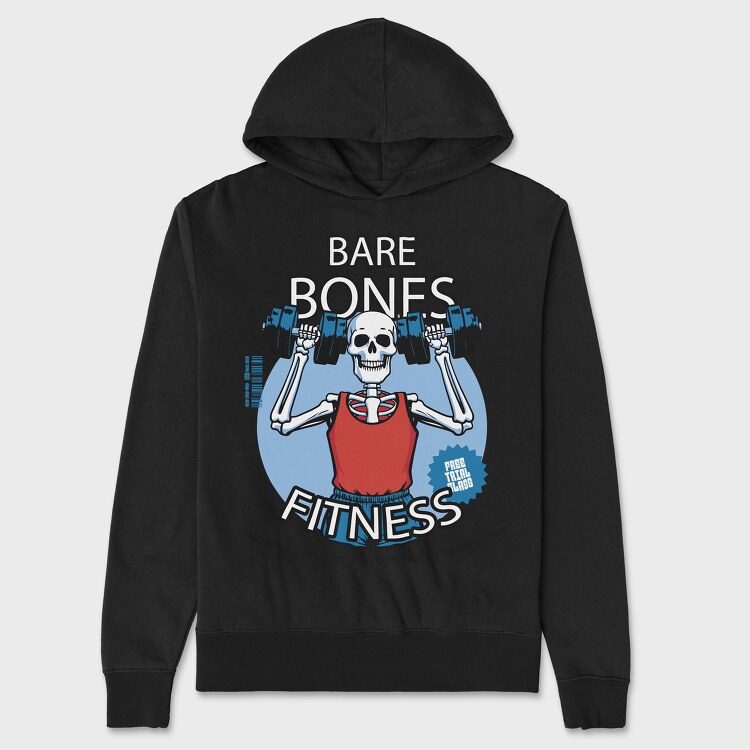 Fitness Bare Bones, Hanorac Oversize Barbati (Unisex)