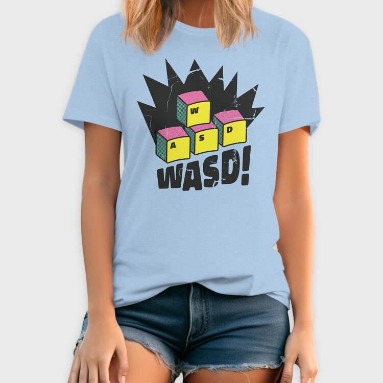 Wasd, Tricou Barbati (Unisex)