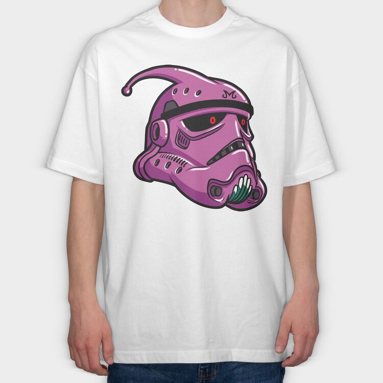 Purple Stormtrooper, Tricou Oversize Barbati (Unisex)