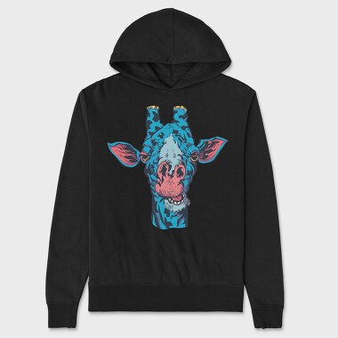 Blue Giraffe, Hanorac Oversize Barbati (Unisex)