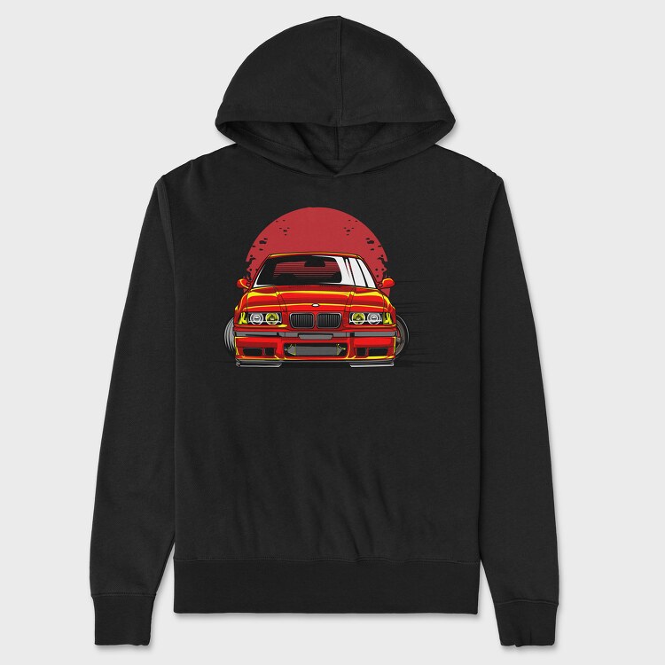 BMW E36 Drift, Hanorac Oversize Barbati (Unisex)