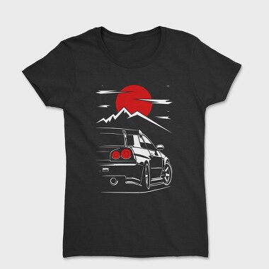 Skyline Sunset Mountain, Tricou Femei