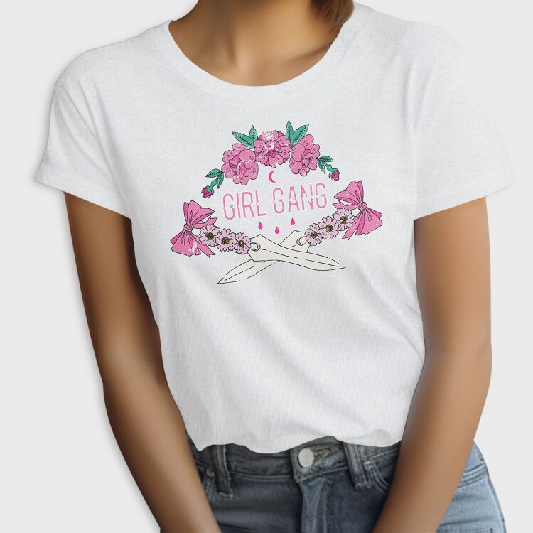 Girl Gang Blooms, Tricou Femei