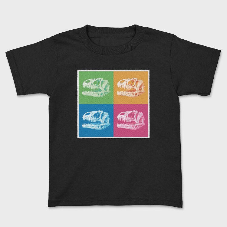 Allosaurus Pop Art, Tricou Copii