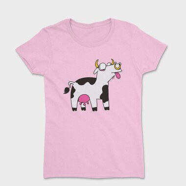 Tricou Femei, Crazy Cow